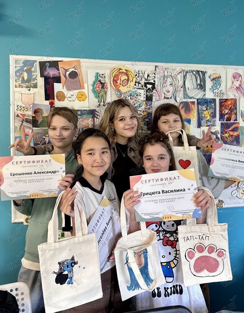 Летний интенсив «Графические планшеты и скейтчинг» для детей 8 -16 лет (Progame vl)