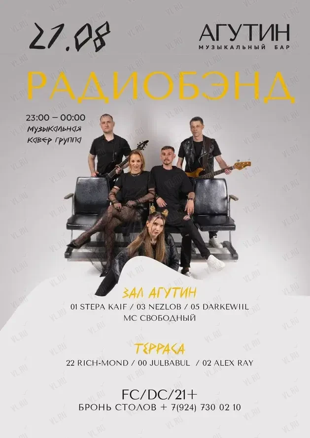 Кавер группа «‎РадиоБэнд» (Агутин)