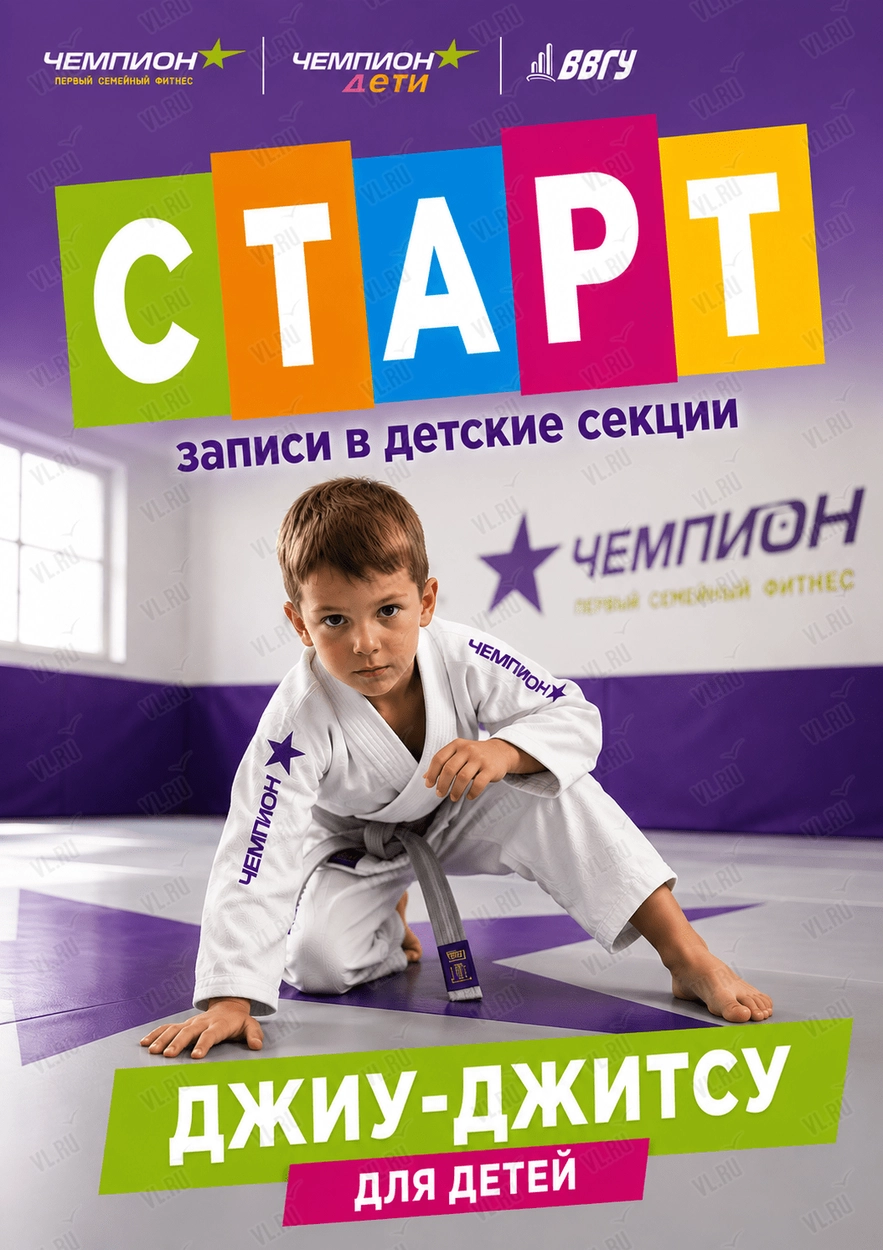 Джиу-джитсу для детей (Чемпион)