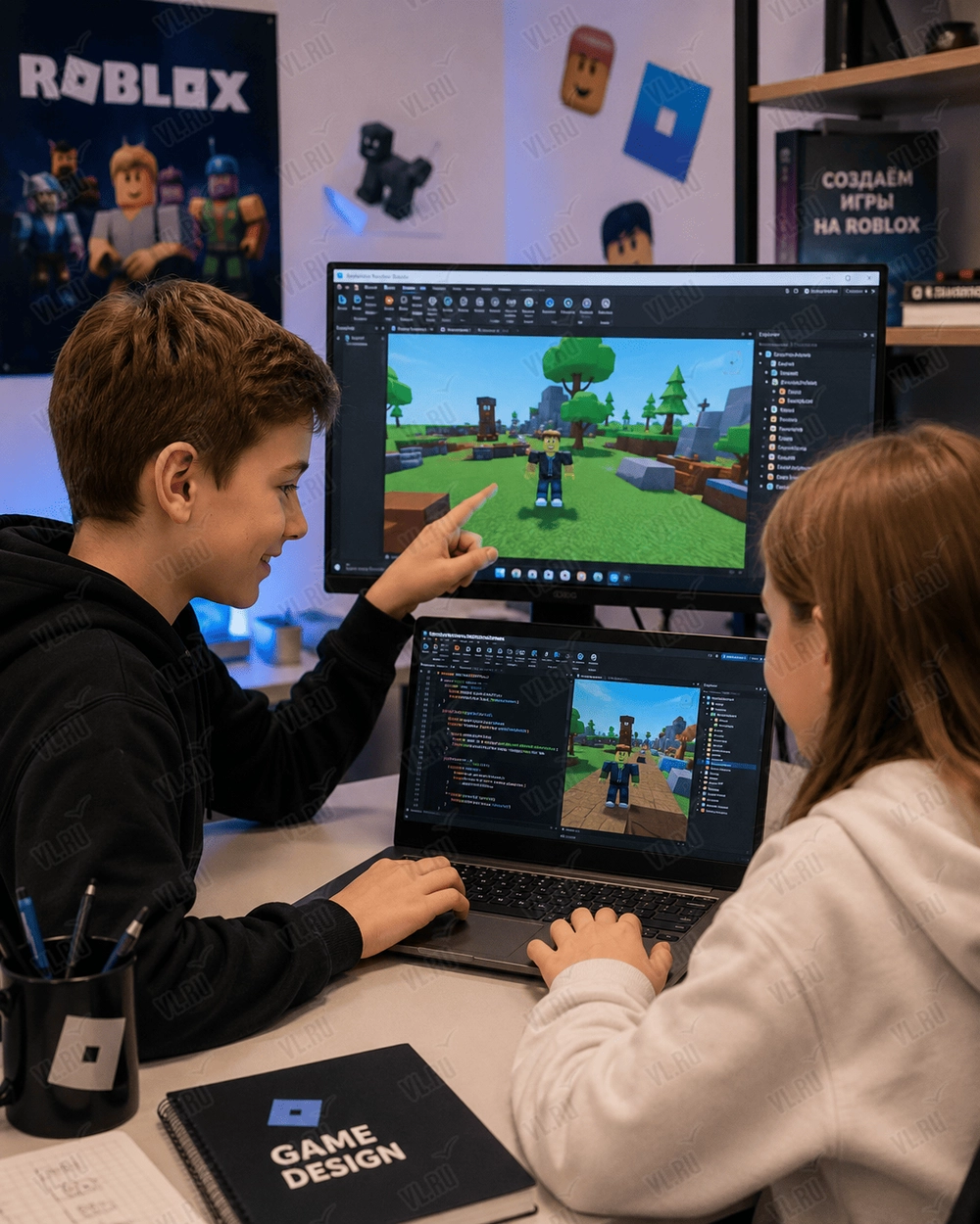 Мастер-класс для детей «Создание игр в Roblox Studio» (Alt+)