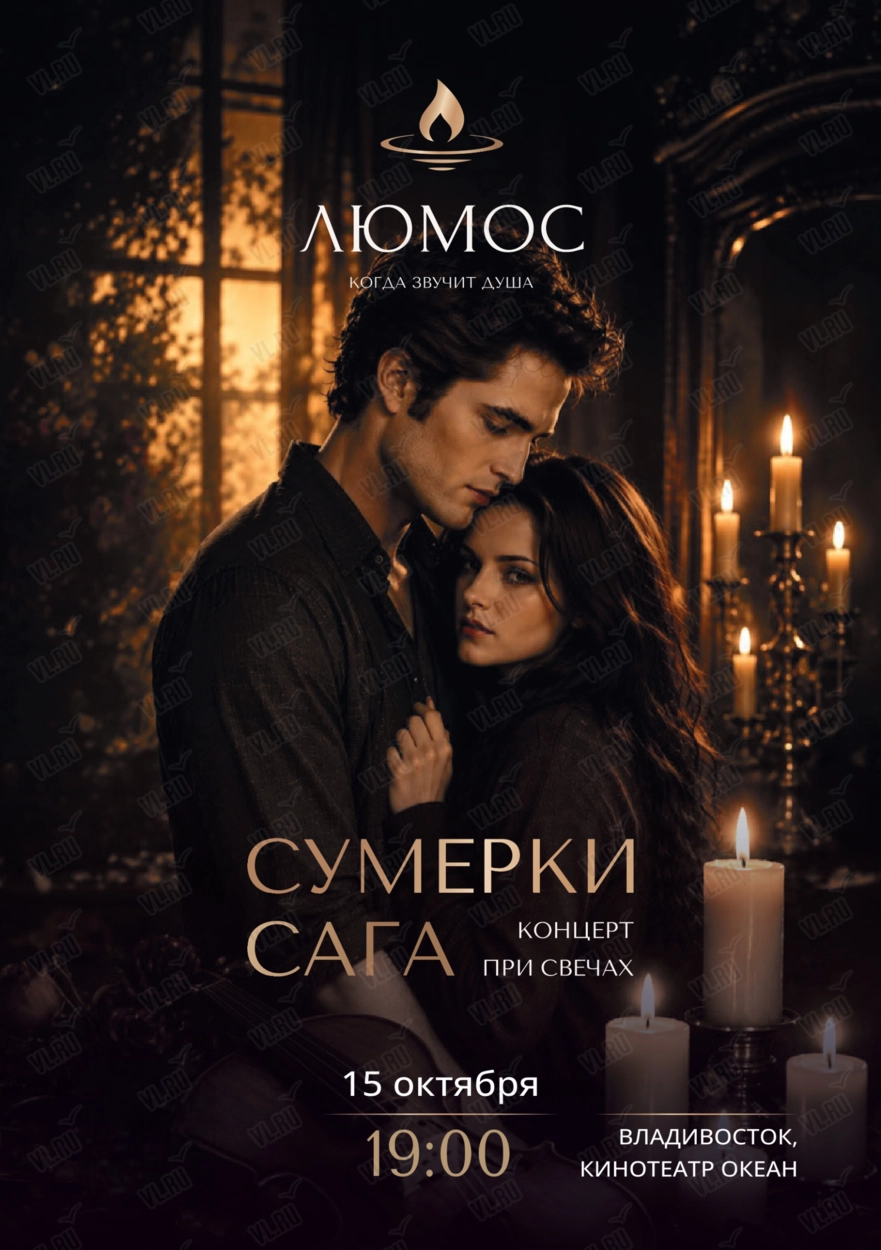 Сумерки. Сага. Концерт при 1000 свечей от Люмос (Океан IMAX)