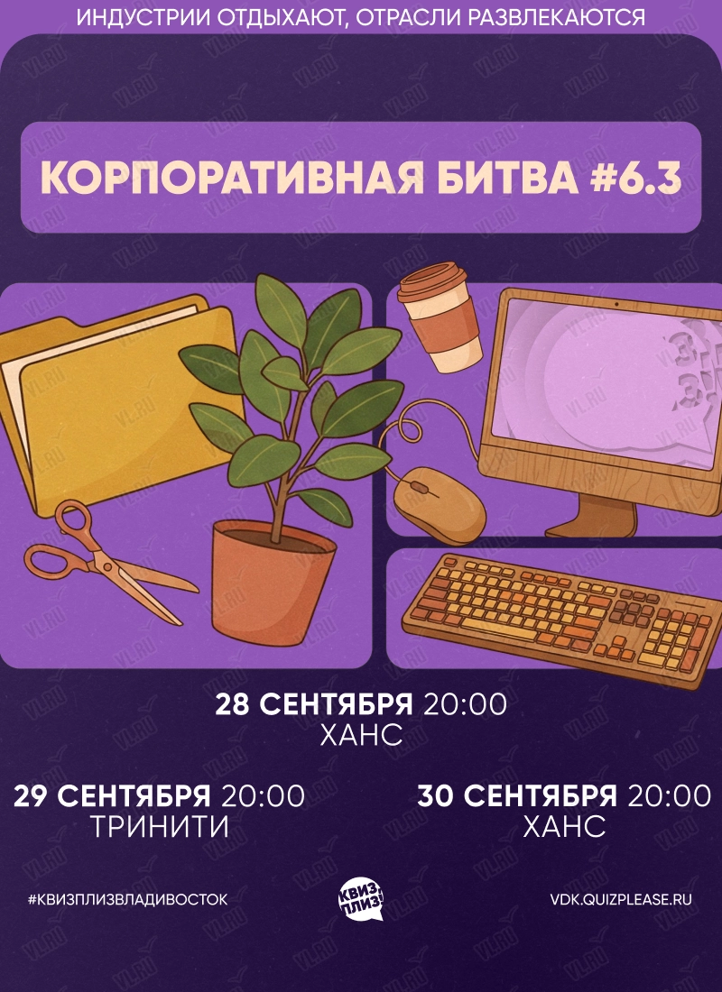 Квиз - плиз! Корпоративная битва 6.3 (Ханс)