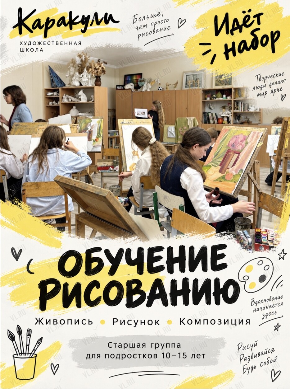 Обучение рисованию подростков 10-15 лет (Каракули)