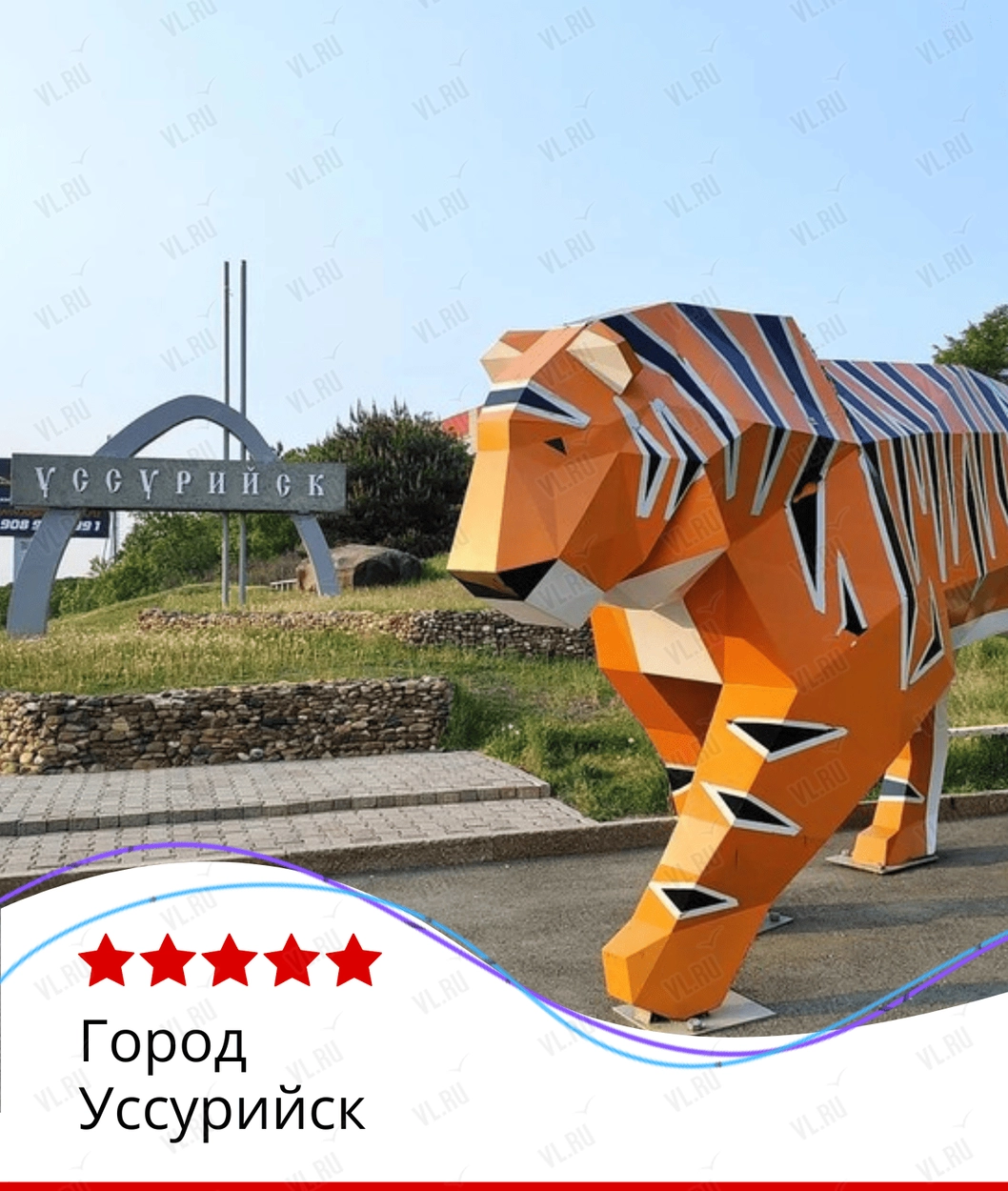 Обзорная экскурсия по Уссурийску (Пять звёзд)