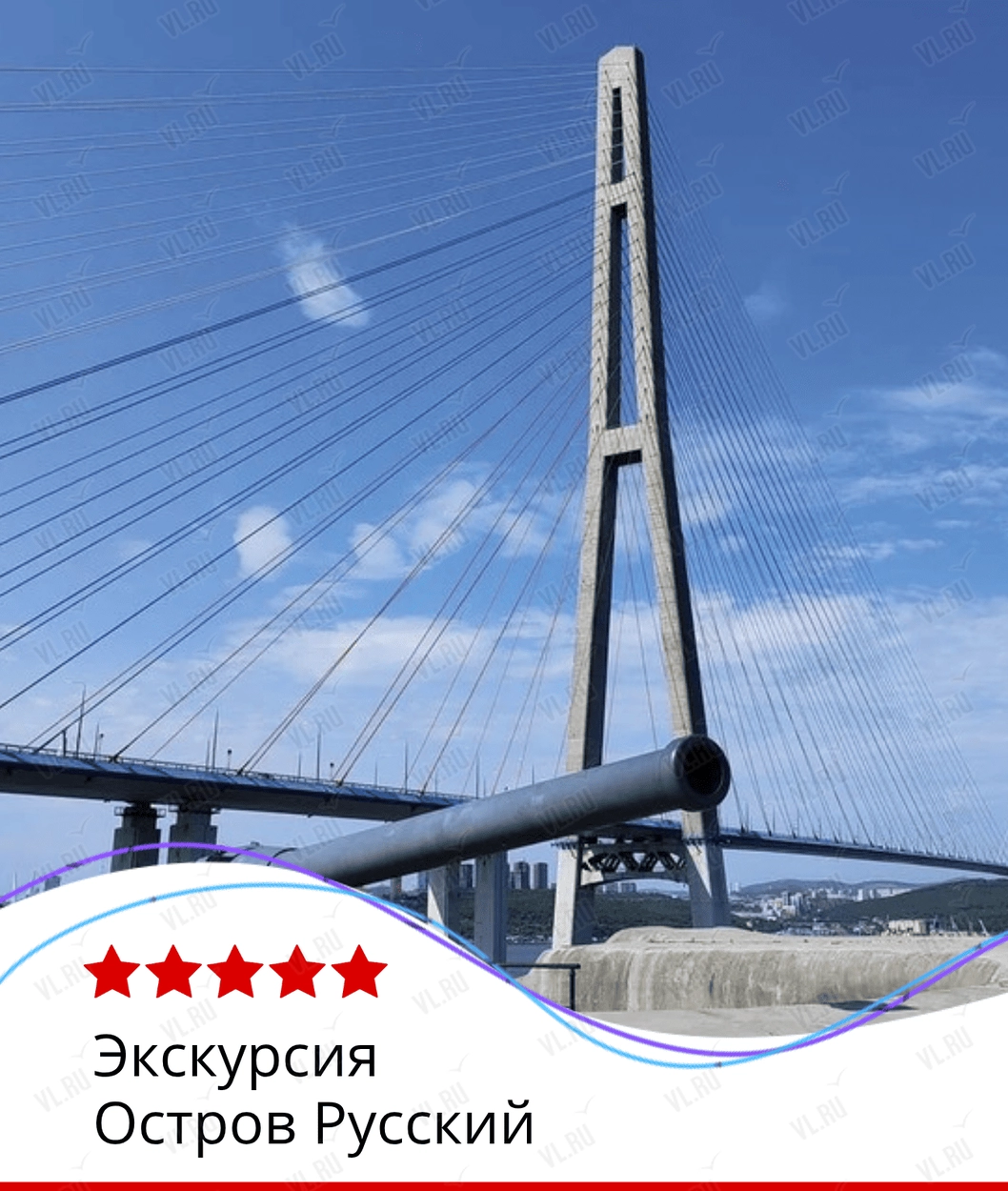 Экскурсия «Остров Русский + музей "Ворошиловская батарея"» (Пять звёзд)