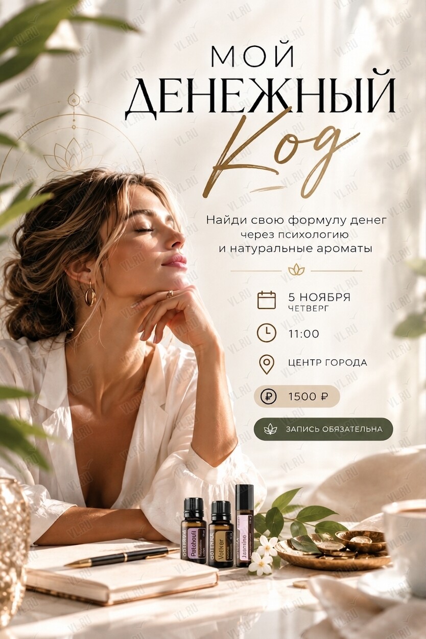 Встреча «Мой денежный код» (Кон Темпо)