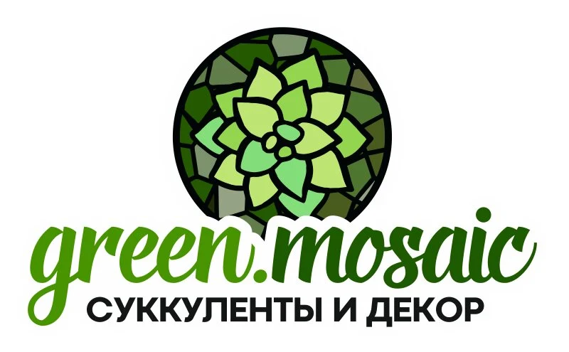 Green mosaic